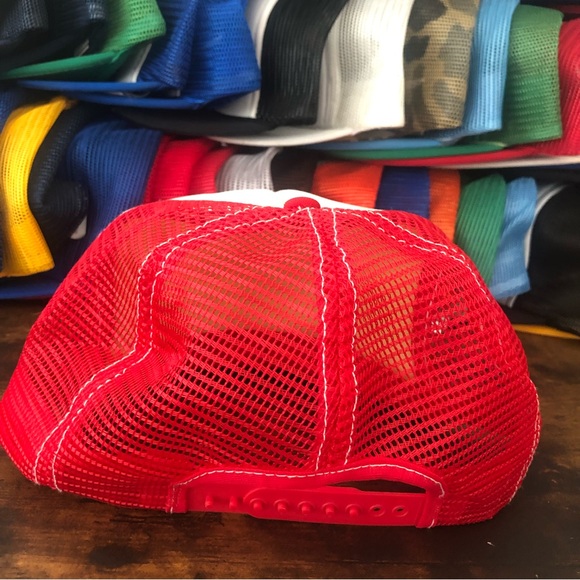 Vintage 80s Streetwear Weather Guard Truck & Van equipment mechanic Trucker Hat - Picture 3 of 6